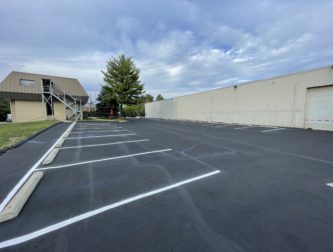 Asphalt paving vs. sealcoating process by Mack Seal LLC in Bucks County.