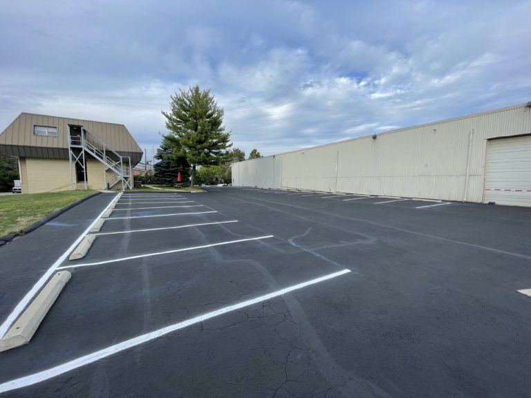 Asphalt paving vs. sealcoating process by Mack Seal LLC in Bucks County.